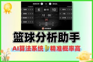 篮球分析助手AI算法系统精准概率高达百分之95