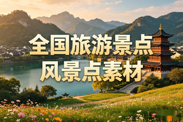 热门全国旅游风景素材！4K全国旅游景点素材库